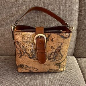 NWT Patricia Nash Irving Bucket Crossbody Bag